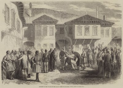 Incident in the Voyage of the Grand Vizier to Bulgaria by Gustave Janet